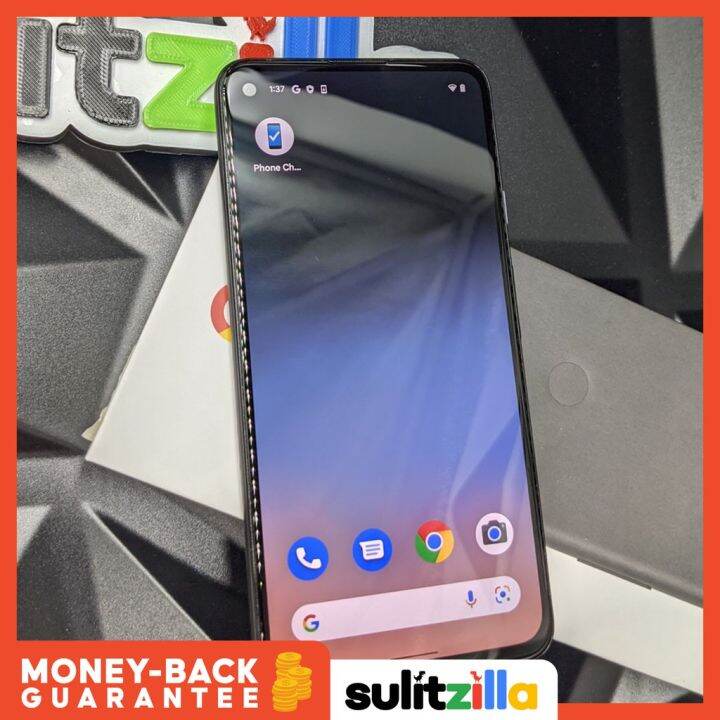 Google Pixel 4a 5G 128GB, Just Black in Good Condition with Freebies