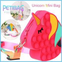 PETIBAG เด็ก ผู้บุกเบิกการฆ่าหนู ซิลิโคน มินิ กระเป๋าสะพายข้าง กระเป๋าถือ กระเป๋า กระเป๋า Messenger สำหรับเด็ก