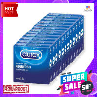 ดูเร็กซ์ คอมฟอร์ท 3 ชิ้น แพ็ค 12 กล่องDurex Comfort Condom 3 pcs x 12