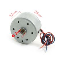 UXCELL 2Pcs DC 5V Motor RC300-FT-08800 6000RPM Micro Motor For Cd DVD Player 24x12MM DH