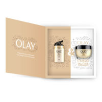 OLAY TOTAL โอเลย์ โททัล เอฟเฟ็คส์ 7 อิน 1 เดย์ครีม นอร์มัล SPF15 50 กรัม+ไนท์ครีม 50กรัม. (แพ็คละ 2 ชิ้น)