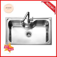 ซิงค์ฝัง 1 หลุม MEX SUMO3 สเตนเลสBUILT-IN SINK MEX SUMO3 1B STAINLESS STEEL **หมดแล้วหมดเลย**