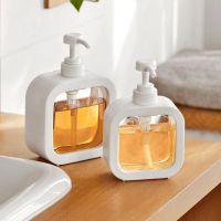 【CW】 300/500ML Dispenser Hand Bottle Refillable Shampoo Shower Gel Accessories