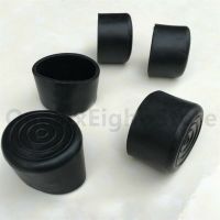 38mm Round Rubber Feet Cover Wear-Resistant Chair Leg Caps Non-Slip Table Foot Protector Pads Pipe Plugs For Furniture Pipe Fittings Accessories