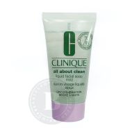 CLINIQUE All About Clean Liquid Facial Soap Mild 30mL. (คลีนิค ออล อะเบ้า คลีน 30มล.)