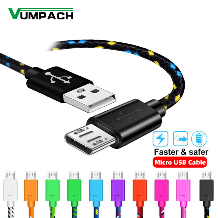 hot-vumpach-ไนลอนถักสาย-micro-usb-1m2m3m-data-sync-usb-charger-cable-สำหรับ-samsung-htc-lg-android-สายศัพท์