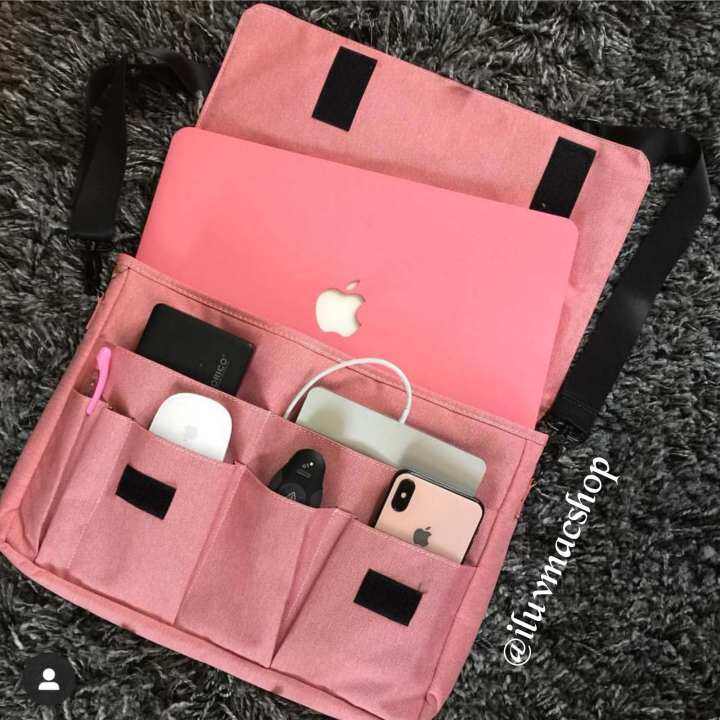 Laptop Bag 13 inch C5 sleeve with strap Macbook Ipad Organizer 3