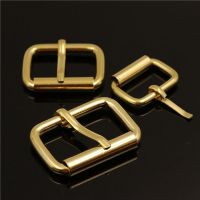 1pcs Brass Heel Bar Buckle End Bar Roller Buckle Rectangle Single Pin for Leather Craft Bag Belt Strap Webbing 3sizes available