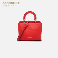 COCCINELLE SILVABELLE Mini crossbody pochette  55L707 POLISH RED กระเป๋าสะพายผู้หญิง