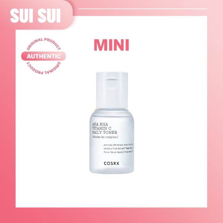 Hot sale COSRX Refresh AHA BHA Vitamin C Daily Toner 50ml (MINI) [EXP ...