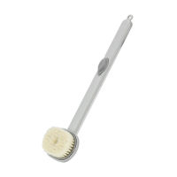 Banyan แปรงนุ่มแปรงอาบน้ำบีบ-Liquid Long Handle back cleaning scrubber