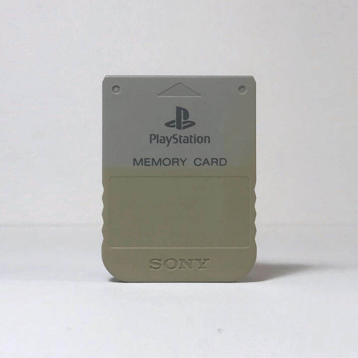 Memory Card PS1 (Playstation 1) ของแท้ (ไม่ค่อยสวยเน้นใช้งาน สินค้ามือ