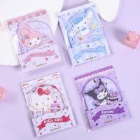 Sanrio 45 Sheets Sticky Notes Sweet Party Memo Random Character Kuromi Cinnamoroll Note Pad Stationery