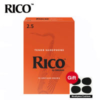 RICO Derppde Tenor Bb Sax Reeds Strength 2.5#, 3.0# Orange Box of 10