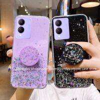 ฝาแข็ง เคส Phone Case VIVO Y17s VIVOY17s 4G Ins เคสโทรศัพท์ แฟชั่นซิลิโคนป้องกันการตกเคสลายการ์ตูนพร้อมที่จับ Cover 2023