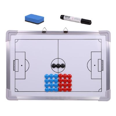 ：《》{“】= Football Soccer Coaching Board With 27 Buttons Whiteboard Useful Equipment