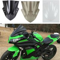 Motorcycle Windshield ABS Plastic Windscreen For Kawasaki Ninja 300 2018-2019