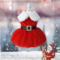 Christmas Dog Dresses For Small Dogs Clothes Winter Christmas Cosplay Dogs Pet Dress Fancy Princess Puppy Dress Bichon Spitz Dresses