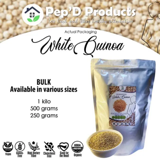 White Quinoa Superfood high in Fiber and rich in omega 3 Lazada PH