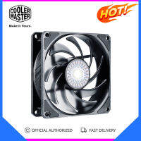 Cooler Master เคียว Leflow 92มม. 80มม. 4pin PWM เคสคอมพิวเตอร์พัดลมระบายความร้อน CPU เงียบไดรเวอร์ IC พร้อมการออกแบบกรอบสี่เหลี่ยม