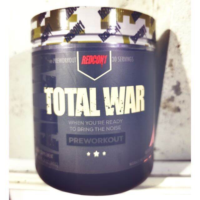 Redcon1 Total war preworkout gym supplement pre workout energy redcon 1