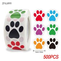 Sticker Kids Name Sticker Seal Labels Sticker Party Wholesale Sticker Dog Paw Sticker Pet Store Label Packaging Sealing Adhesive