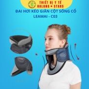 Đai Hơi Kéo Giãn Đốt Sống Cổ Leamai C02 C03, Nắn Chỉnh Cột Sống