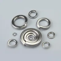 1/5 Buah 9/16 5/8 3/4 7/8 1 304 A2-70 Baja Tahan Karat US UK Standard Spring Washer Kunci Split Gasket Elastis Kualitas Tinggi