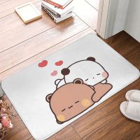 【CC】✜  PANDA BEAR HUG Bubu And Doormat Room Entrance Door Rug