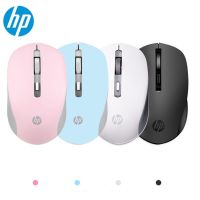 【สต็อกพร้อม】 HP S1000เมาส์ไร้สายเงียบ1600จุดต่อนิ้วเหมาะกับการทำงาน2.4G Mause USB Optical เมาส์ไร้สายแบบพกพาขนาดเล็กสำหรับพีซีคอมพิวเตอร์แล็ปท็อปหนู