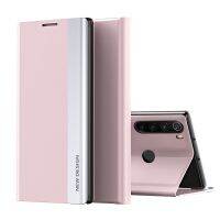 สำหรับ Xiaomi Redmi Note 8T ขาตั้งกระเป๋าสตางค์หรูหราหนังสือที่เคสโทรศัพท์กระเป๋าใส่ของแม่เหล็ก