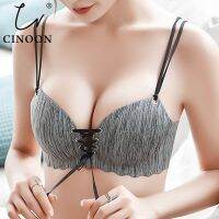 《Be love shop》CINOON Super Push Up bras Sexy seamless women  39;s underwear Wire Free Female bralette beauty back lingerie Ladies Brassiere