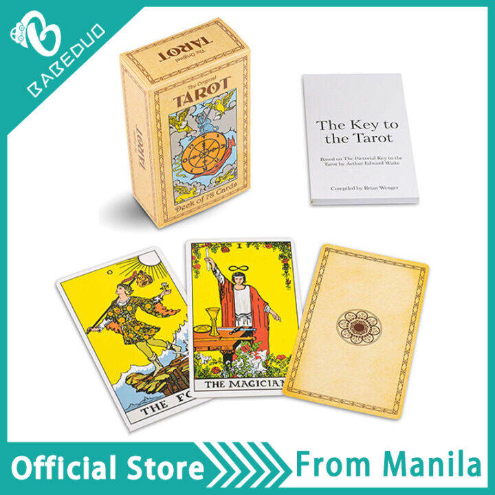 BABEDUO Original Tarot Card Deck with Paper Guide Book Standard Big