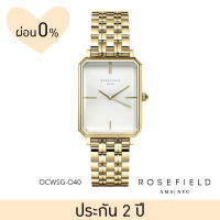 Rosefield (โรสฟิลด์) นาฬิกาผู้หญิง The Elles White Sunray Steel Gold ขนาดตัวเรือน 22 มม. (OCWSG-O40)