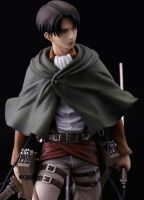 ของเล่นโมเดล1/8ทำจาก Pvc สำหรับตุ๊กตาขยับแขนขาได้ Levi Ackerman สำหรับโจมตีผ่าพิภพไททัน