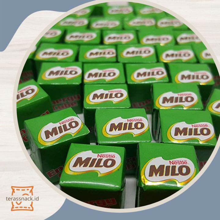 Milo Cubes Isi 100 Pcs Permen Milo Milo Coklat Milo Kotak Milo