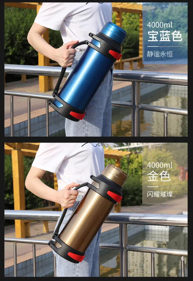 1200-4000ml Large Thermos Bottle Vacuum Flasks Stainless Steel