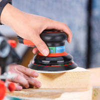 5in pneumatic sander โลหะผสมมือขัดเครื่องขัดอากาศเครื่องมือสำหรับหินรถ