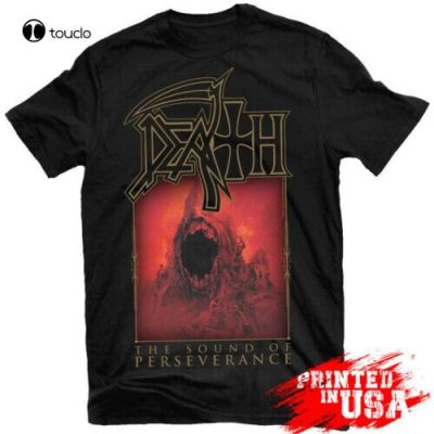 New Death-Band T-Shirt The-Sound-Of-Perseverance Album Fan Tee Gift Shirt Cotton T Shirt Custom Aldult Teen Unisex Cotton 3XL-4XL-5XL-6XL