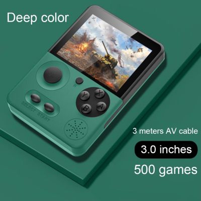 【YP】 Joystick Game Console 3 Inch 500 In Video Handheld Children