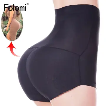 DONG WomenFake Butt Pad Underwear Leggings Butt Lifter Slimming