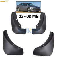 4Pcs Mud Flaps สำหรับ Mazda 6 GG1 2002 2003 2004 2005 2006 2007 2008 1st Gen 4ประตูซีดาน Mudflaps Splash Guards Mudguards Fender