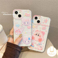 MissConnie เคสลายการ์ตูนดูเดิลสำหรับ Redmi 10 A1 10C 9A 9C NFC 9T 10A Redmi Note 10Pro 10S 8 11 9Pro 11S 9 10 9S POCO F4 X3 NFC Pro Max น่ารัก Kirby ฝาครอบเนื้อนิ่มกันกระแทก