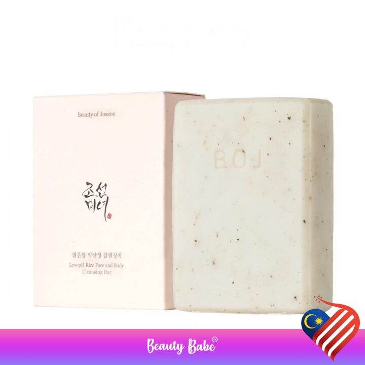 Beauty of Joseon Low pH Rice Face and Body Cleansing Bar 100g [Beauty Babe] Lazada