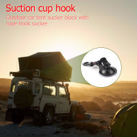 4Pcs Suction Cup Anchor Securing Hook Tie Down,Camping Tarp as Car Side Awning, Pool Tarps Tents Securing Hook Universal