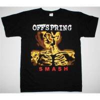 [New] 【Boutique Tshirt】 tshirts The Offspring Smash British Tour 2014 O Neck cotton tshirt Punk Rock Bad Religion Pennywise bi