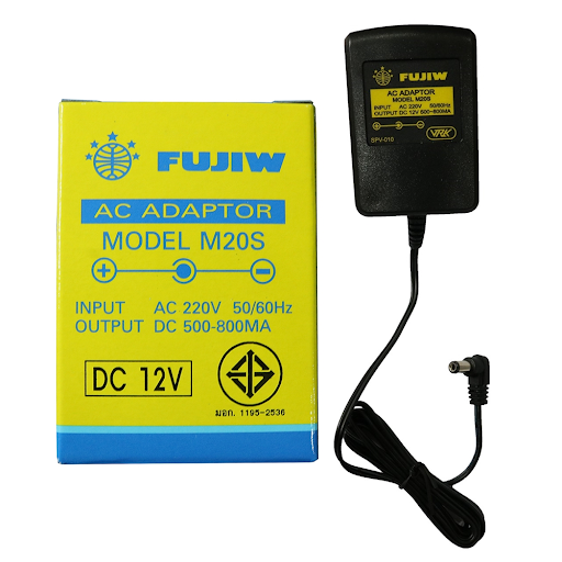 อะแดปเตอร์-fujiw-m20s-ac-dc-adaptor-dc-12v-ใน-นอก-แจ๊ค5-5x2-1mm