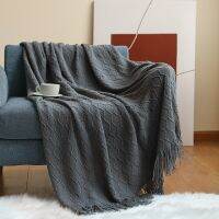 High Quality Comfortable Plush Wool Blanket Nordic Knit Plaid Blanket Super Soft Bohemia Blanket Home Sofa Decor With Tassel