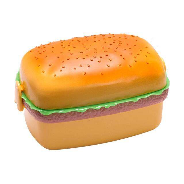 hamburger-lunch-box-kid-bento-box-food-container-creative-burger-children-lunch-box-food-container-storage-with-children-fork