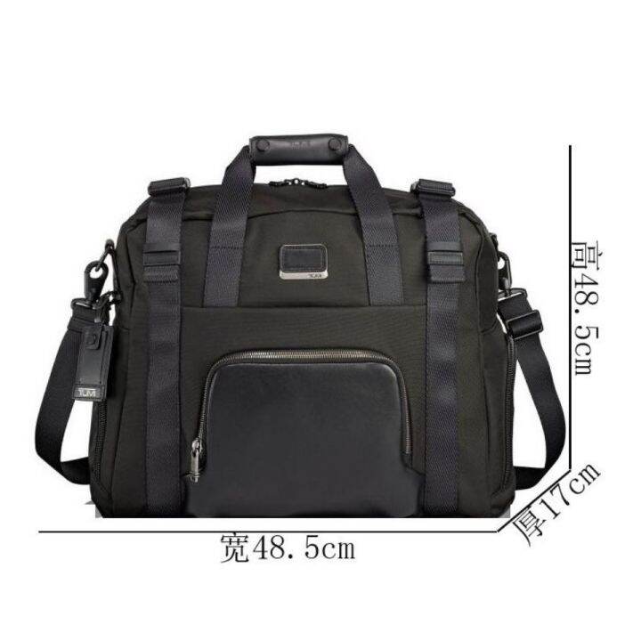 2023★ TUMI travel bag men's shoulder Messenger handbag large capacity